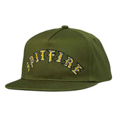 Spitfire - Old E Arch Snapback (Olive/Gold)